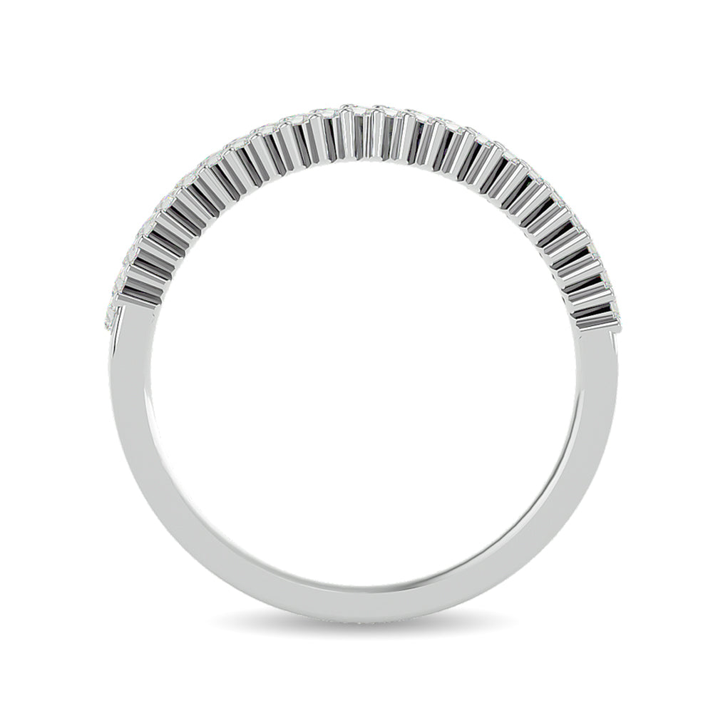 Diamond Ladies Band 1/4 Ct Tw In 14K White Gold