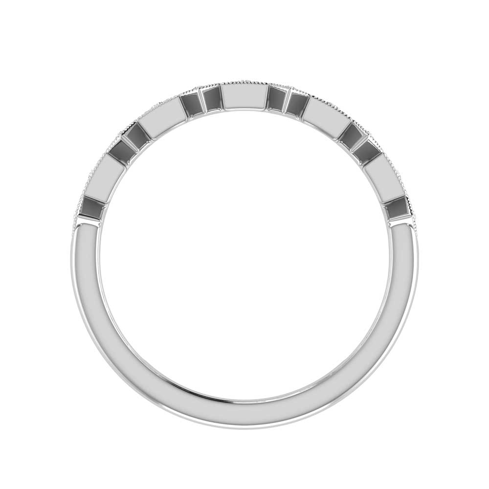 Diamond 1/8 ct tw Stackable Ring in 14K White Gold