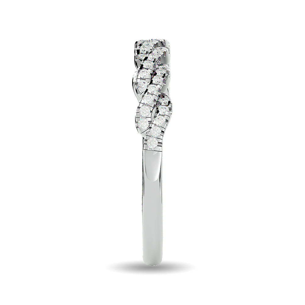 Diamond 1/5 ct tw Stackable Ring in 14K White Gold