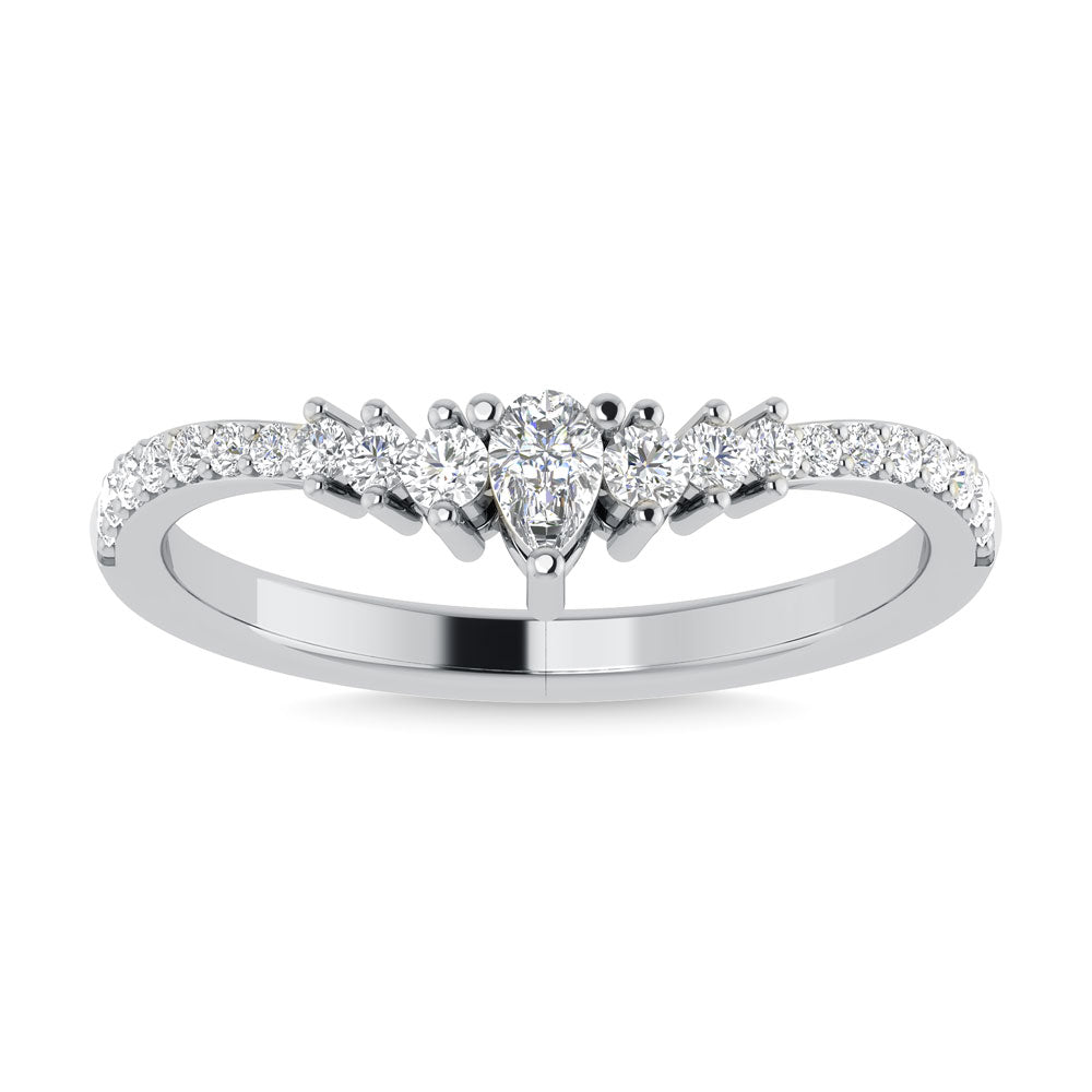 Diamond 1/3 Ct.Tw. Anniversary Band in 14K White Gold