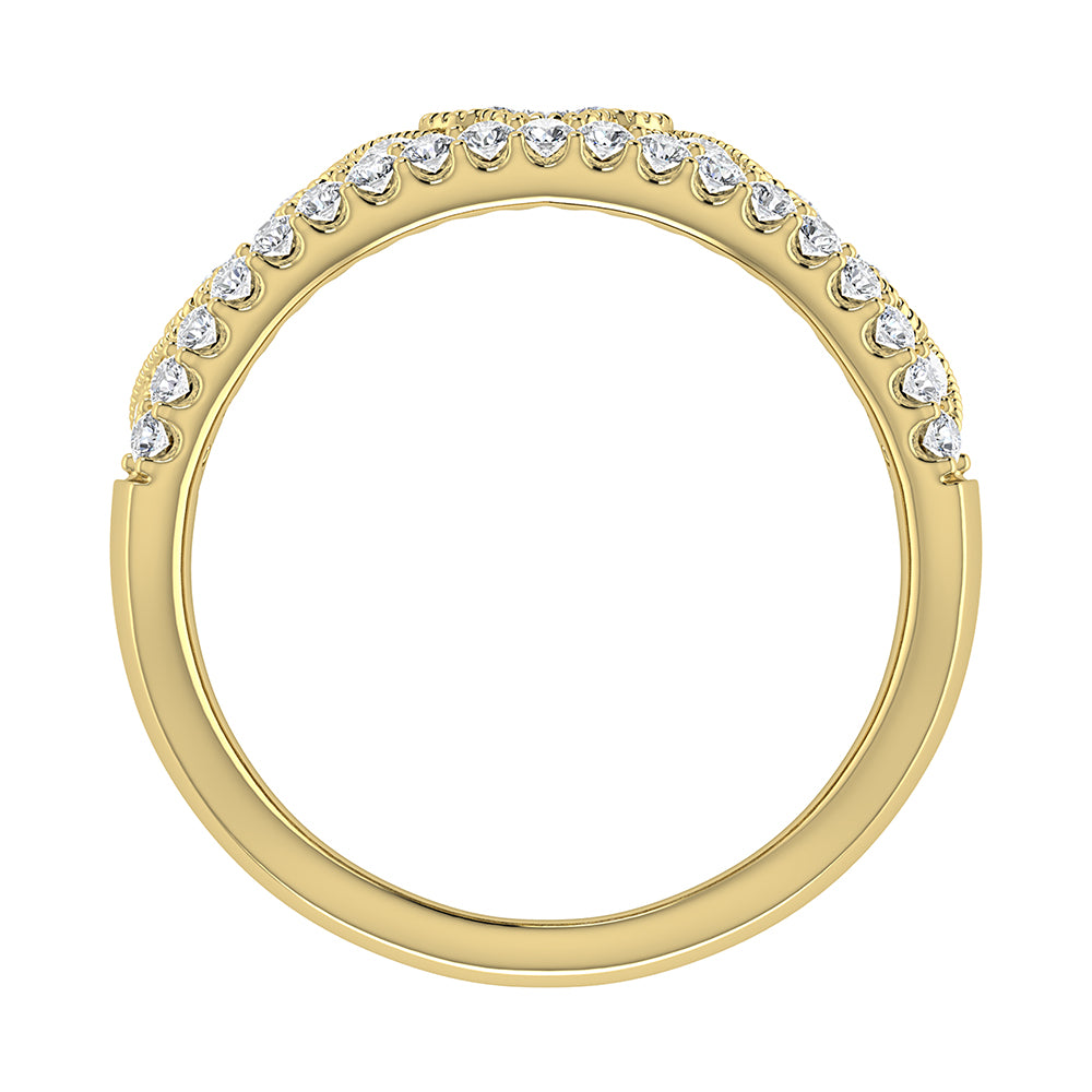 14K Yellow Gold 1 Ct Ct.Tw. Diamond Fashion Band