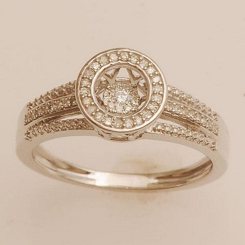 10K Yellow 0.15Ct D-Ladies Rings