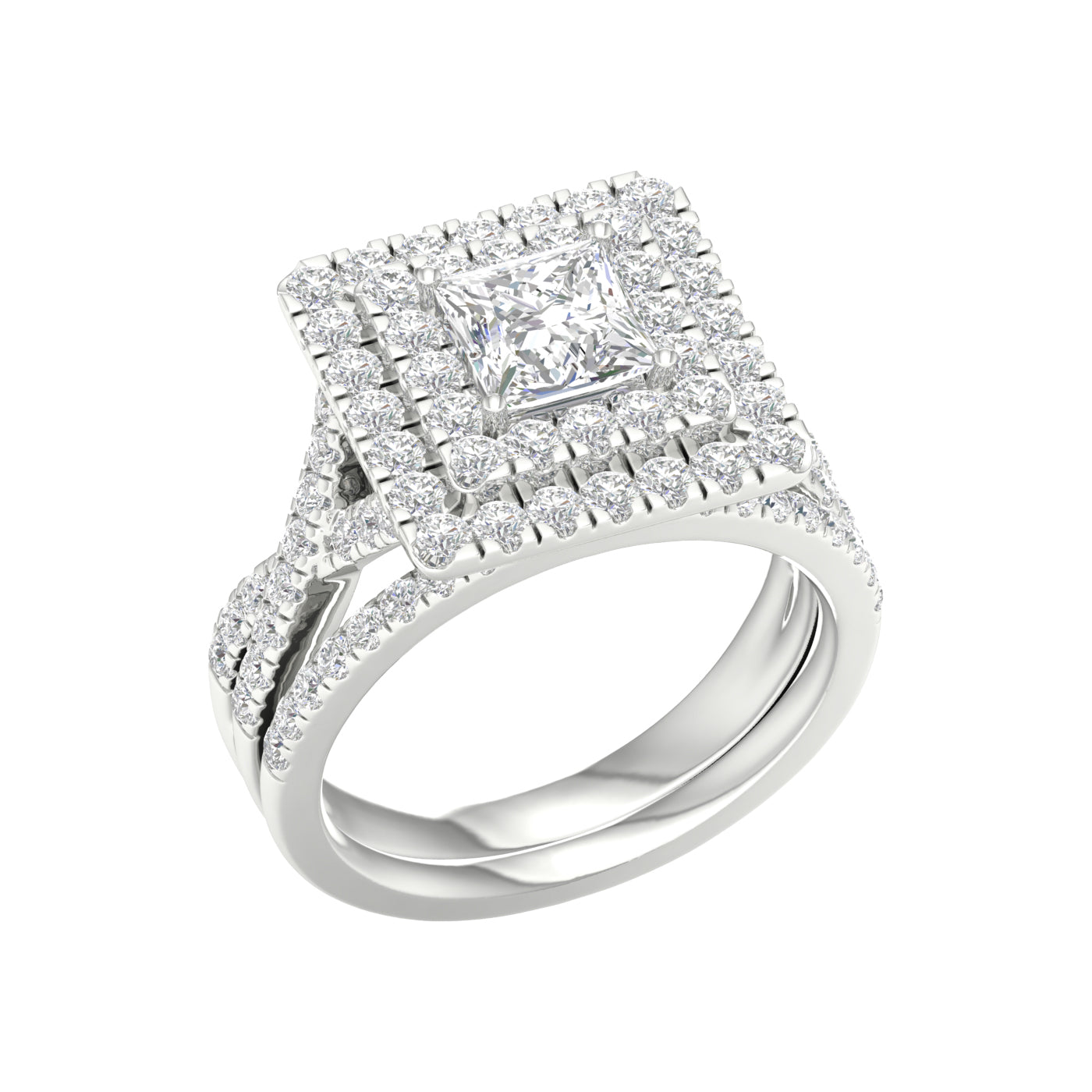 14K White Gold