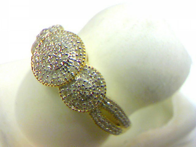 10K Yellow 0.25Ct D-Ladies Rings