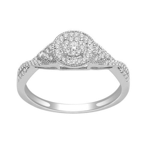 10K Yellow 0.20Ct D-Ladies Rings