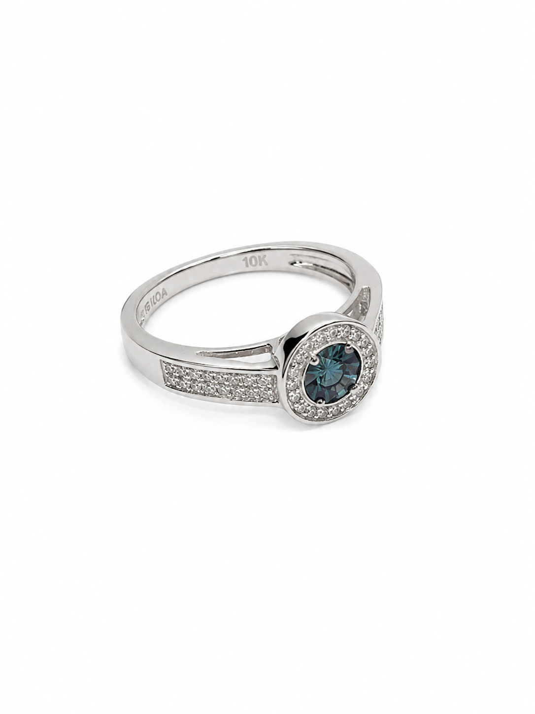10KT White Gold 0.27 CTW Diamond Ladies Ring [KS13H00 - A2B3]