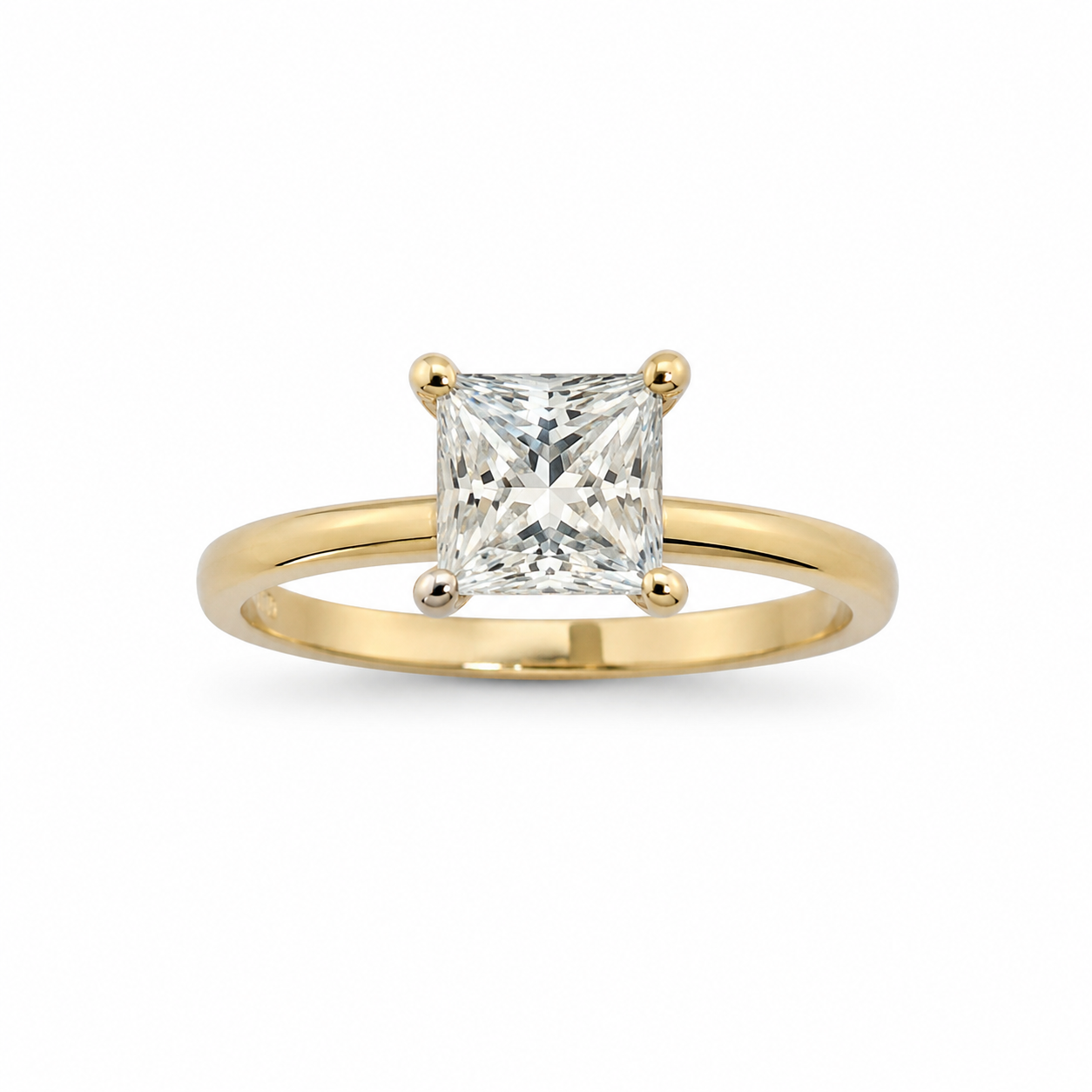 14KT Yellow Gold 1.01 CTW Diamond Ladies Ring [K95H00]