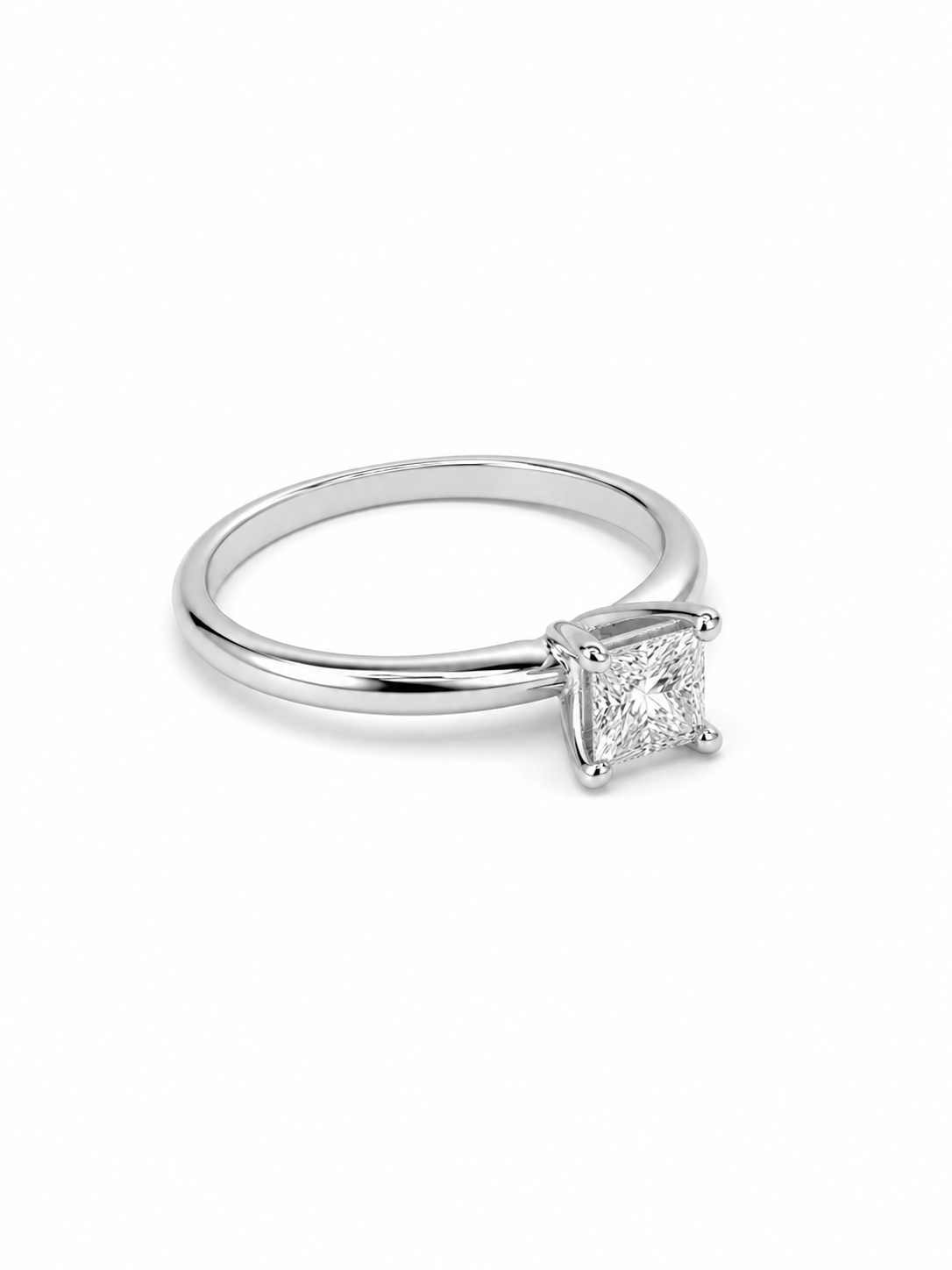 14KT White Gold 0.30 CTW Diamond Ring [K22H00]