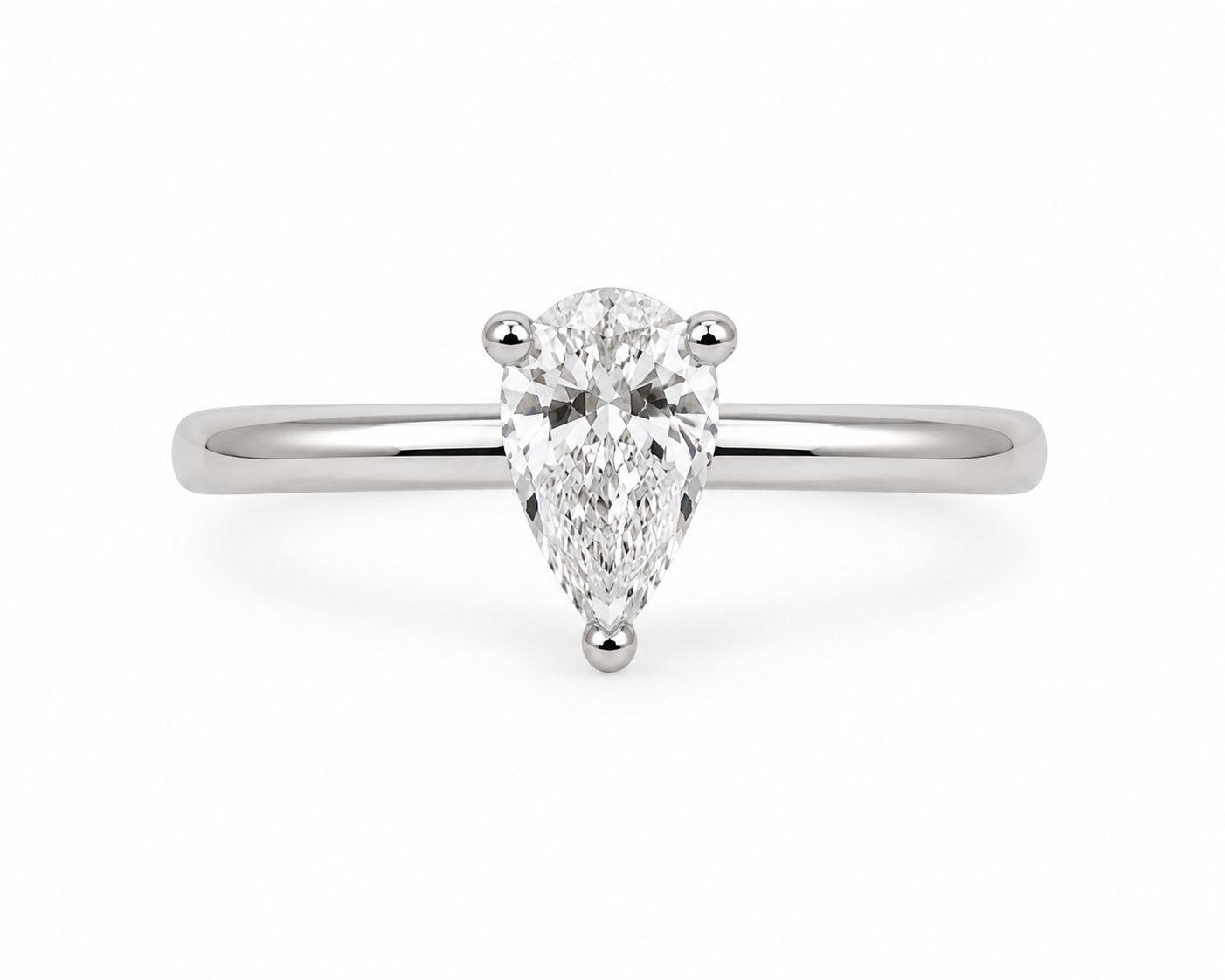 14KT White Gold 0.30 CTW Diamond Ring [K16H50]