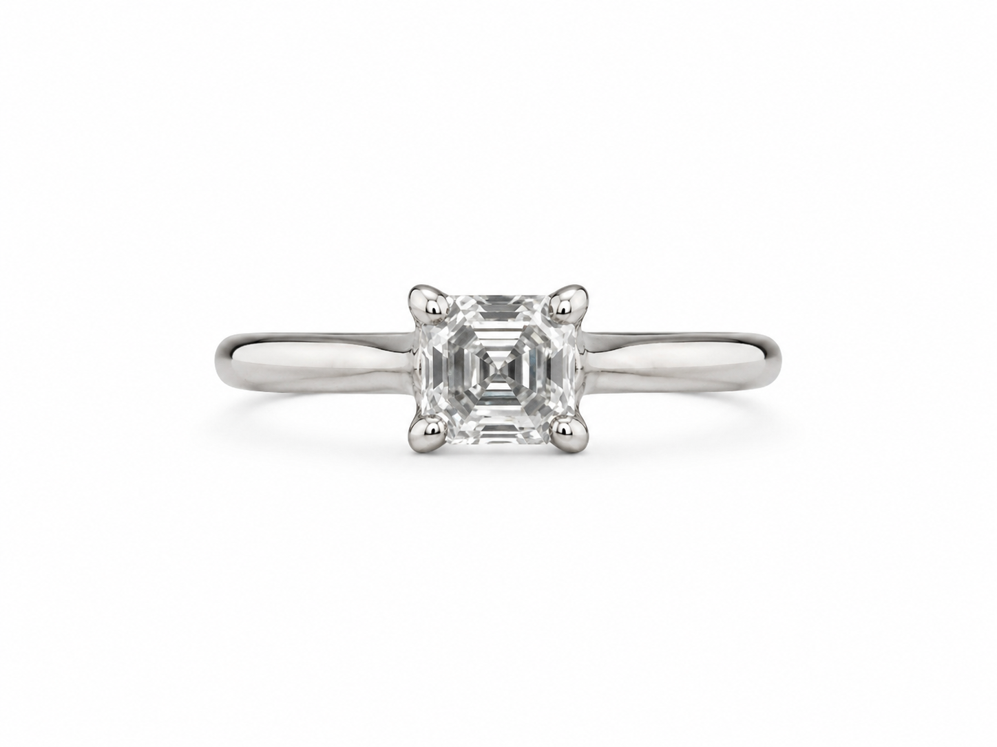 Platinum 0.75 CTW Diamond Ring [K62H00]