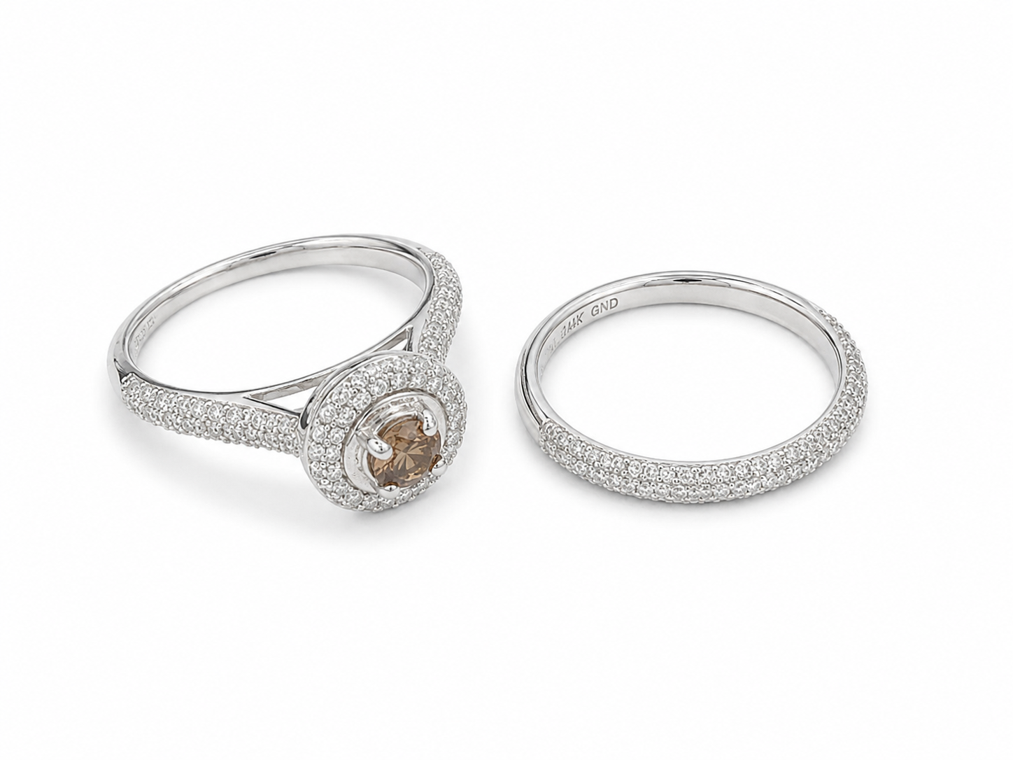 14KT White Gold 1.23 CTW Diamond Ring [K47H50]