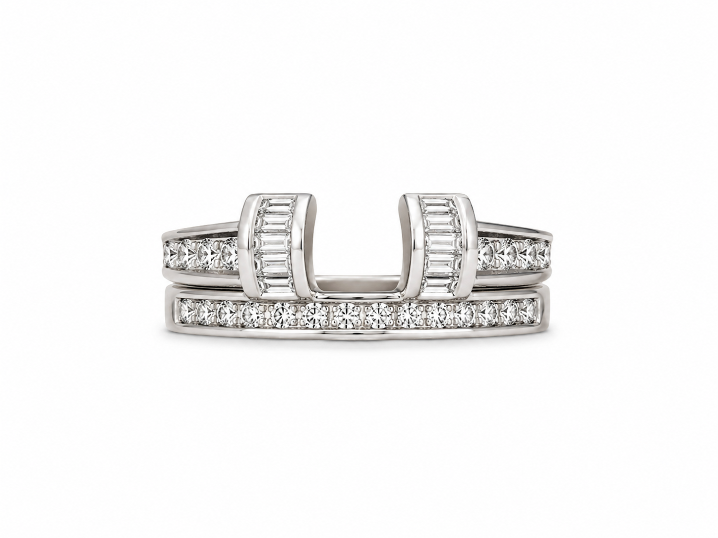 14KT White Gold 0.50 CTW Diamond Enhancer [K25H00]