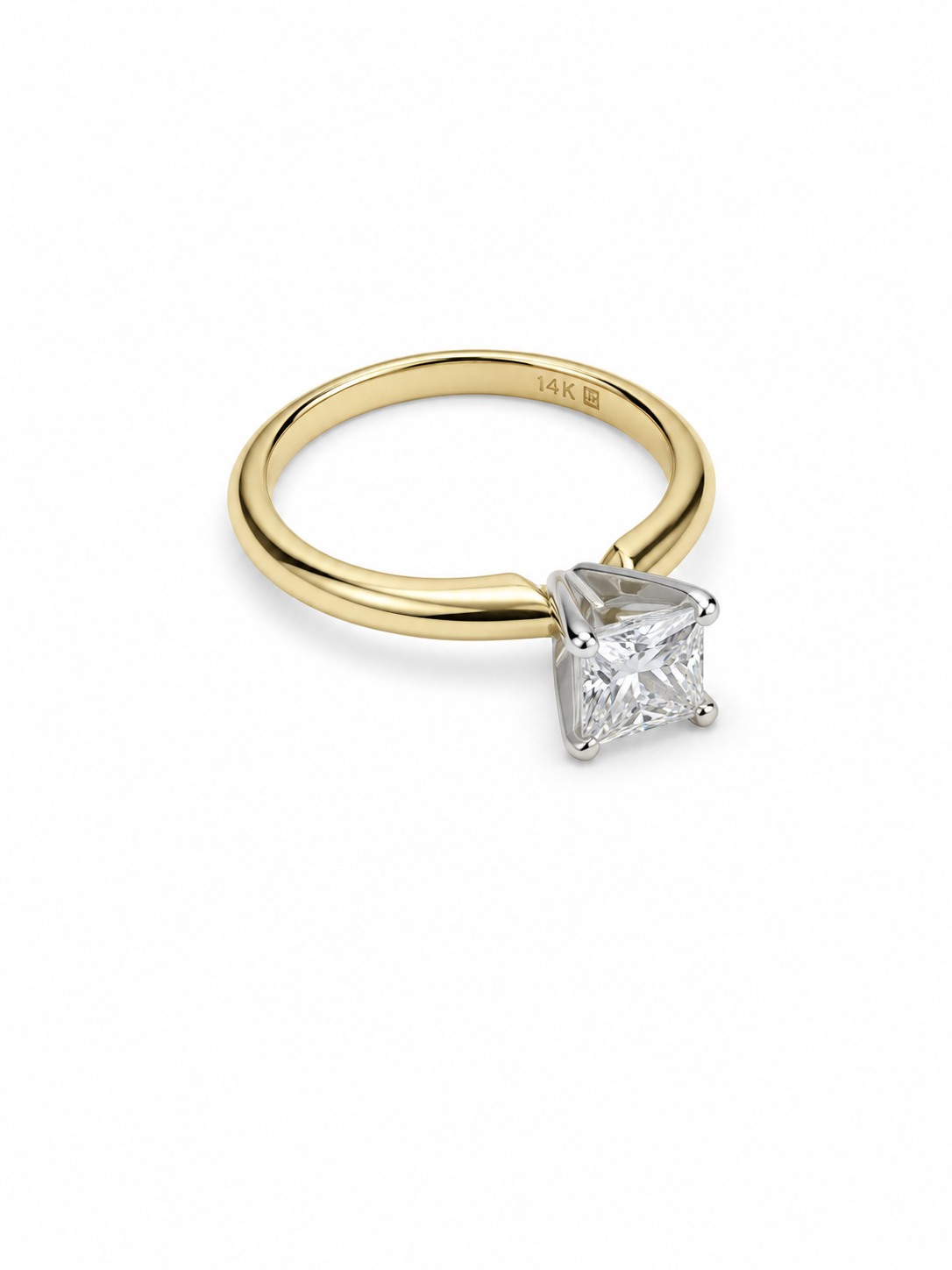14KT Yellow Gold 0.50 CTW Diamond Ring [K28H00]