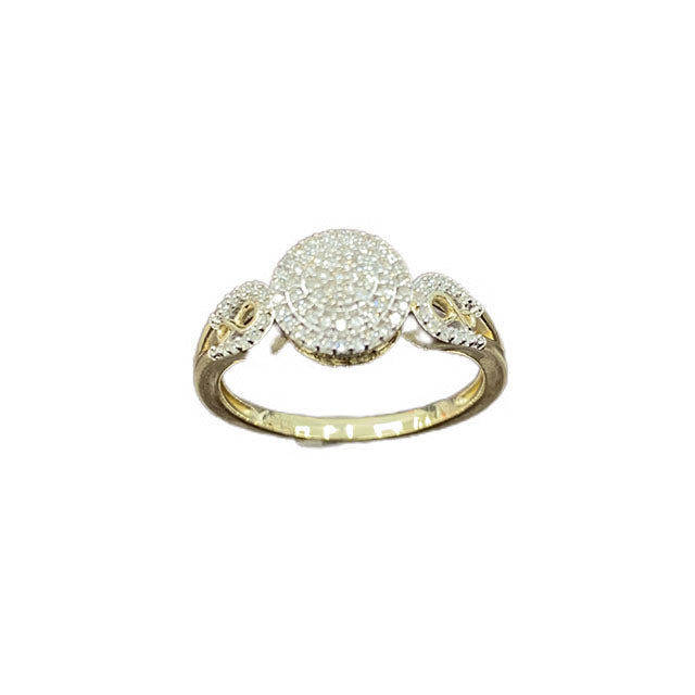 10K Yellow 0.20Ct D-Ladies Rings