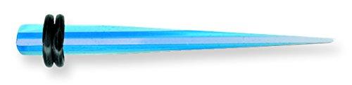 Acrylic Uv Layered Expander Spike W 2 O-Rings 4G (5.2Mm) 50Mm Long Expander