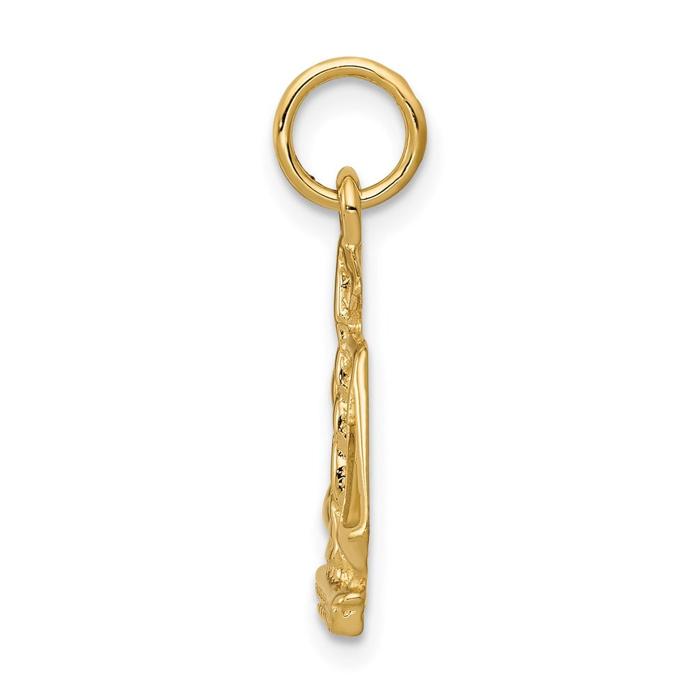 14k Scales Of Justice Charm