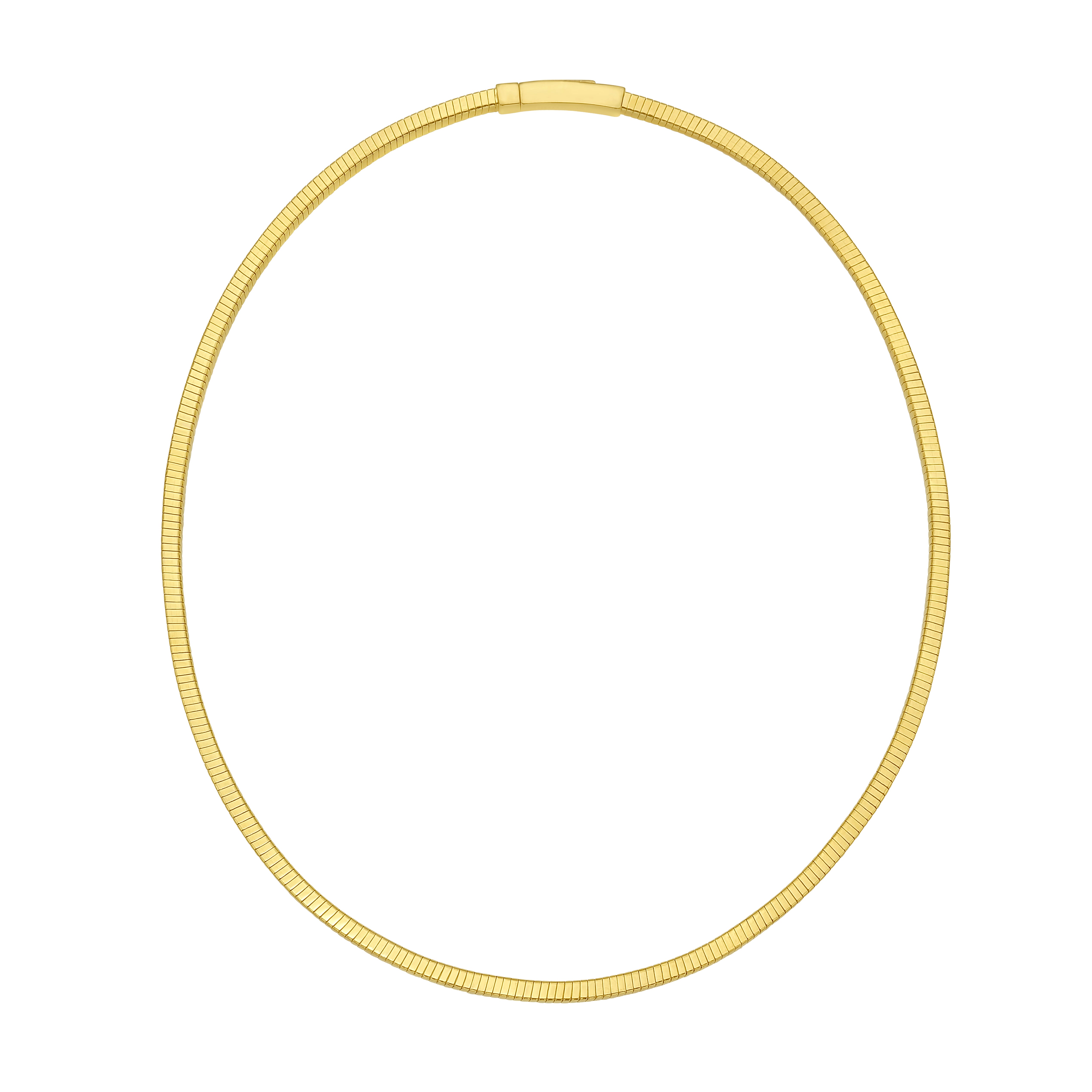 Gold Over Silver Cubogas Chain