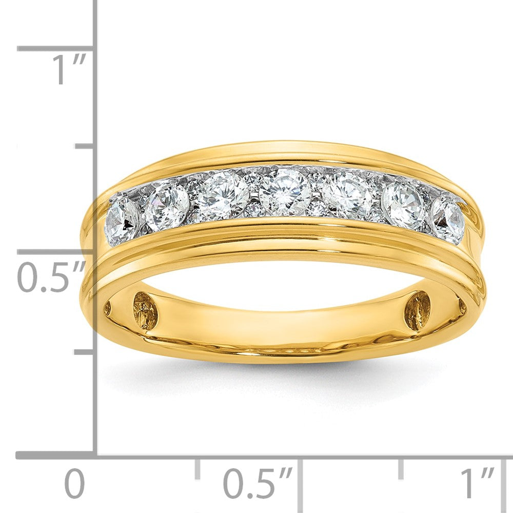 14k IBGoodman Men's Polished Ring Mounting