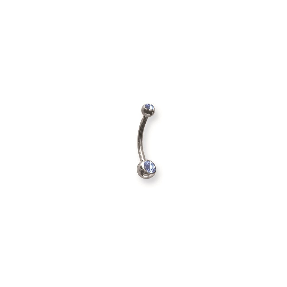 SGSS Int Thrd Curv BBs w 2 Gem Balls 14G (1.6mm) 7/16 (12mm) Long Int T