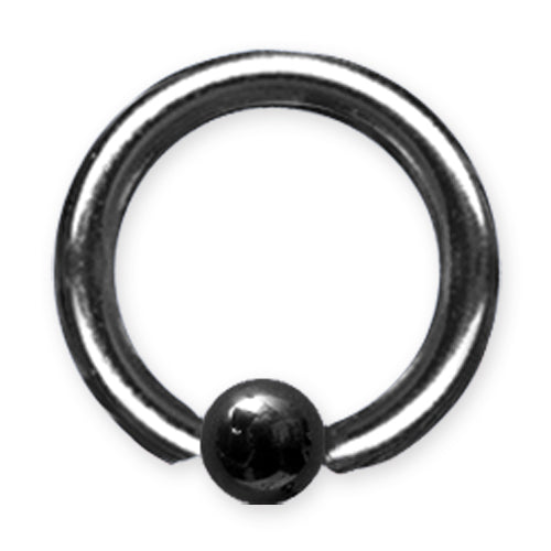 8G (3.2Mm) 1/2 (13Mm) Dia W 5Mm Ball Black (Zr-Ds11) 8G (3.2Mm) 1/2 (