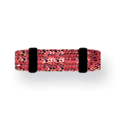 Acrylic Uv Sensitive Heavy Glitter Plug W 2 Rubber O-Rings 8G (3.2Mm) 1/2