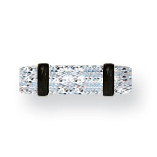 Acrylic Uv Sensitive Heavy Glitter Plug W 2 Rubber O-Rings 8G (3.2Mm) 1/2