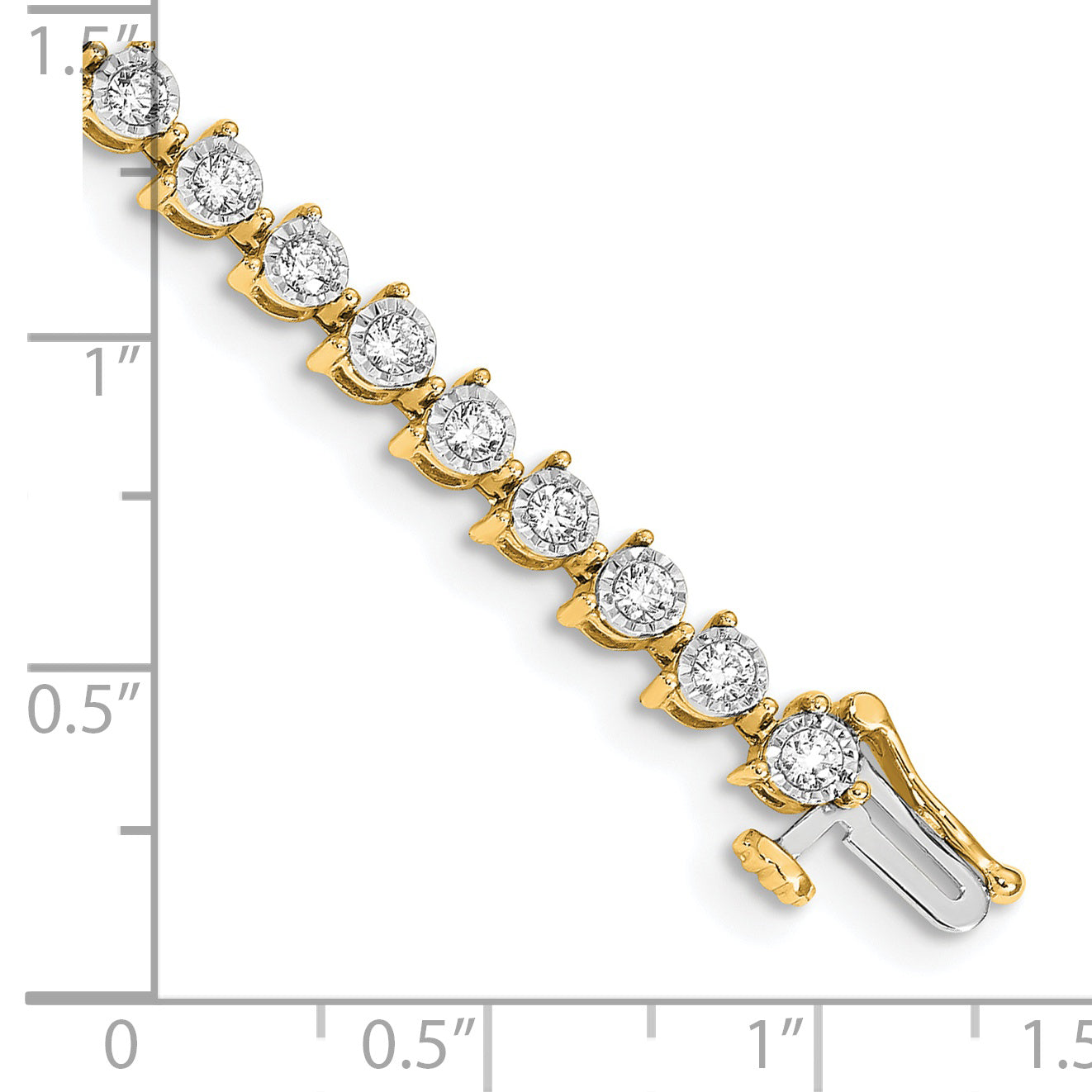 14K Lab Grown Diamond Vs/Si Fgh Bracelet