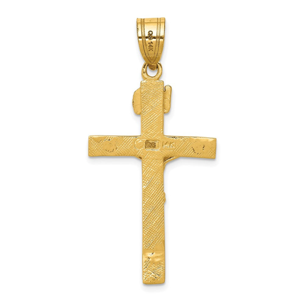 14k INRI Crucifix Pendant