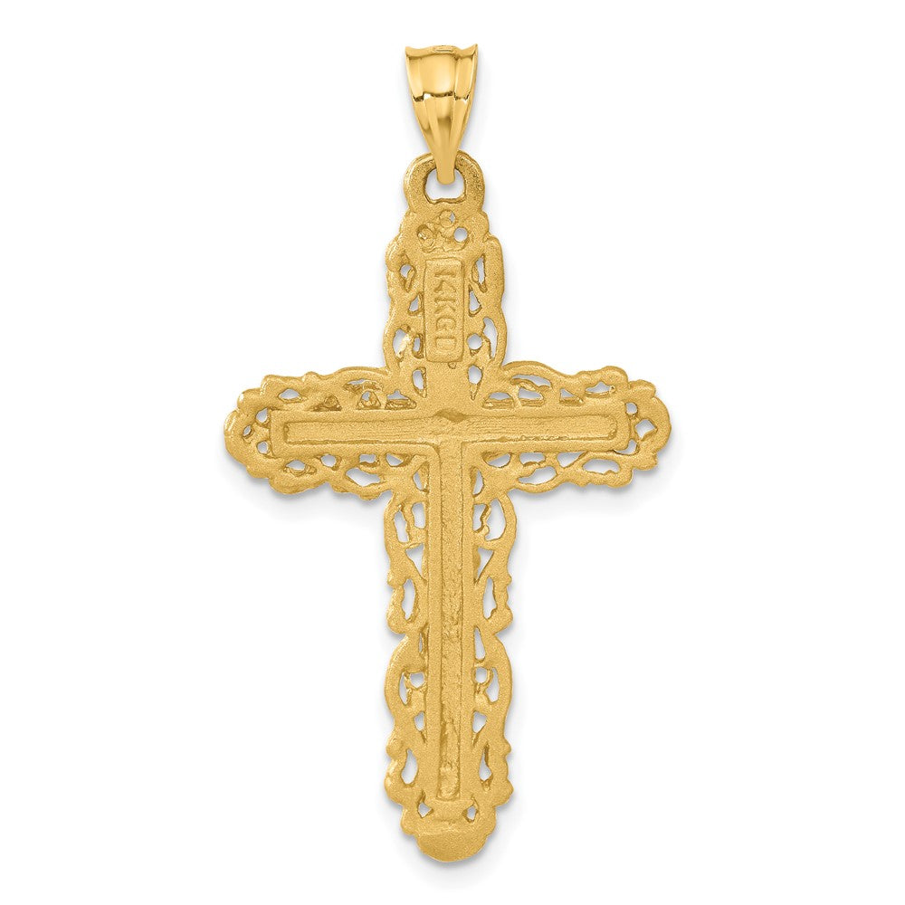 14k Crucifix Charm
