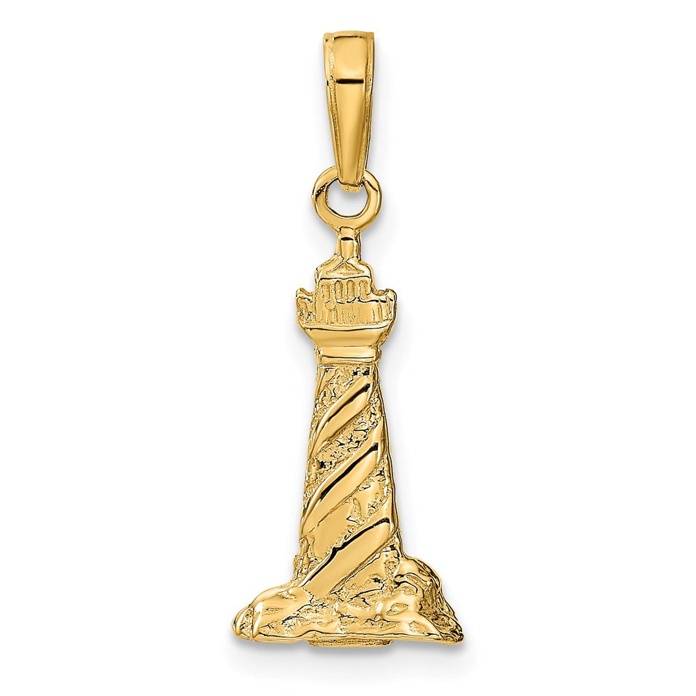14k 3D St. Augustine Lighthouse Pendant