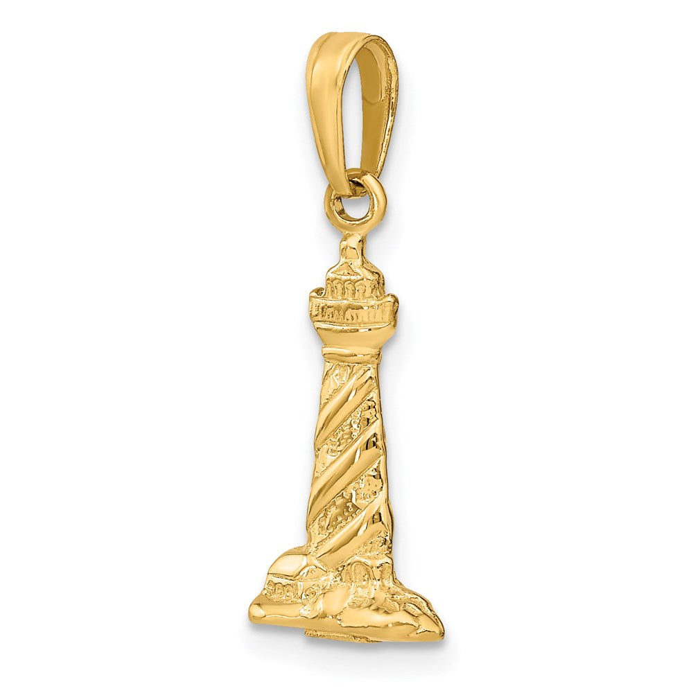 14k 3D St. Augustine Lighthouse Pendant