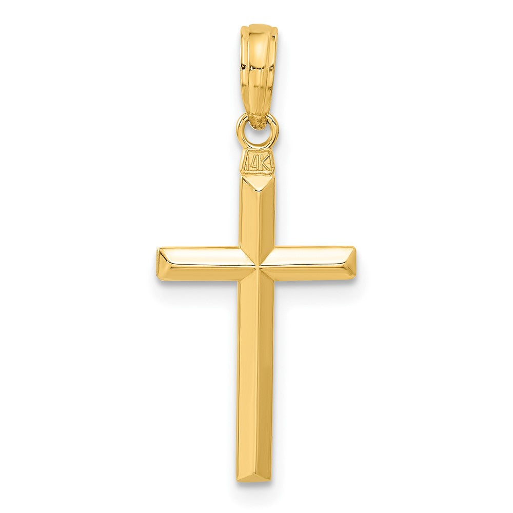 14k Reversible Latin Cross Pendant