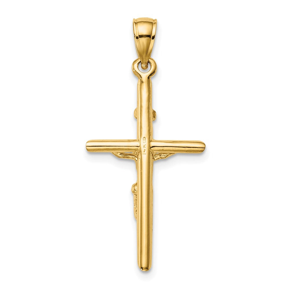 14k INRI Crucifix Pendant
