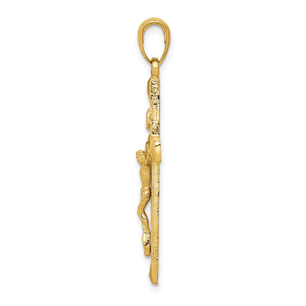14K Crucifix Pendant