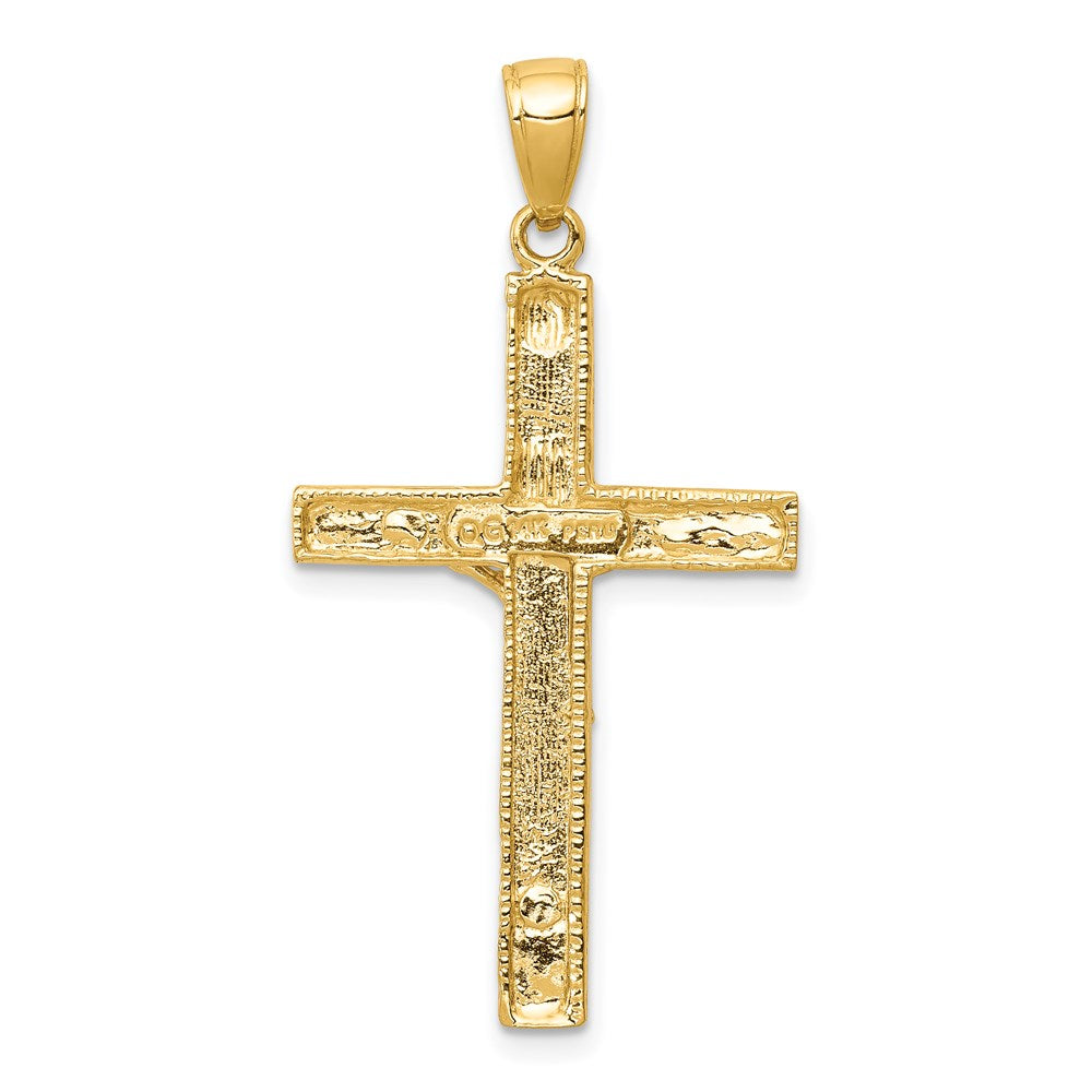 14K Crucifix Pendant