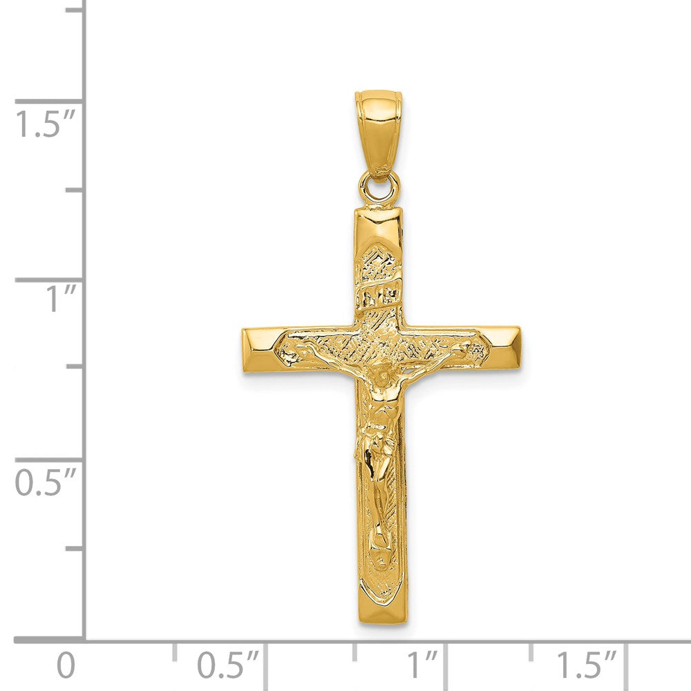 14K Crucifix Pendant