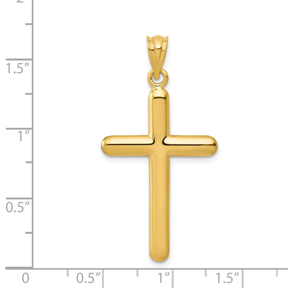 14k Polished Cross Pendant