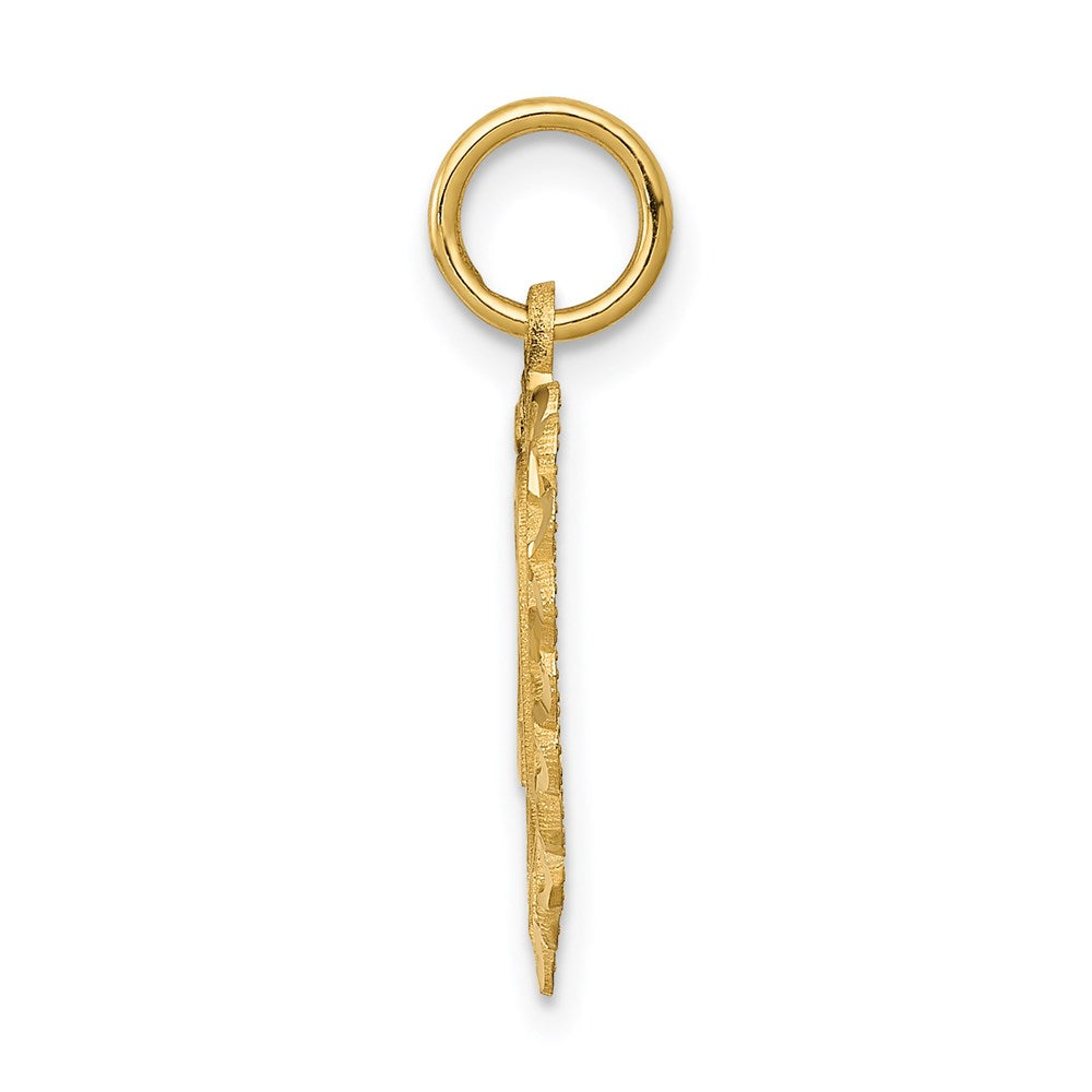 14k 20 in Heart Charm