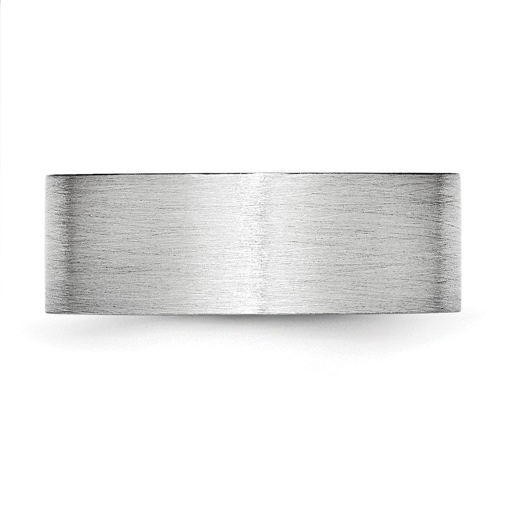 Chisel Cobalt Flat Satin 8mm Band
