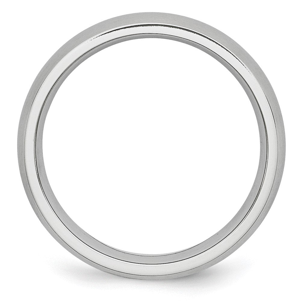 Chisel Cobalt Satin 6mm Half Round Band