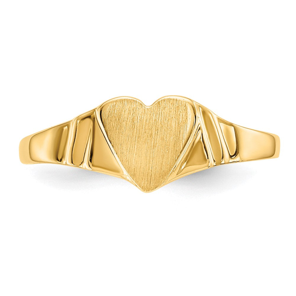 14k Children's Signet Ring