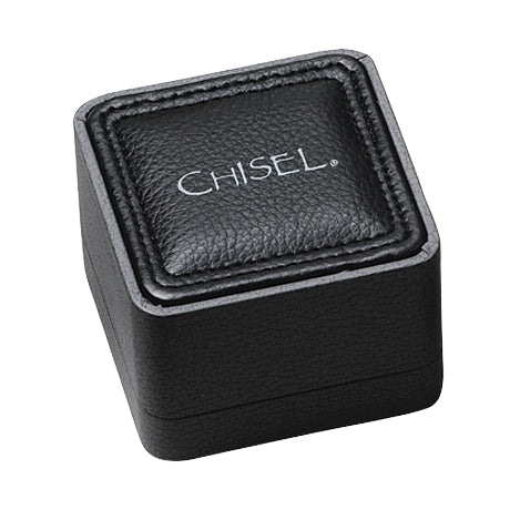 Chisel Stainless Steel Brushed With Resin Tie Bar