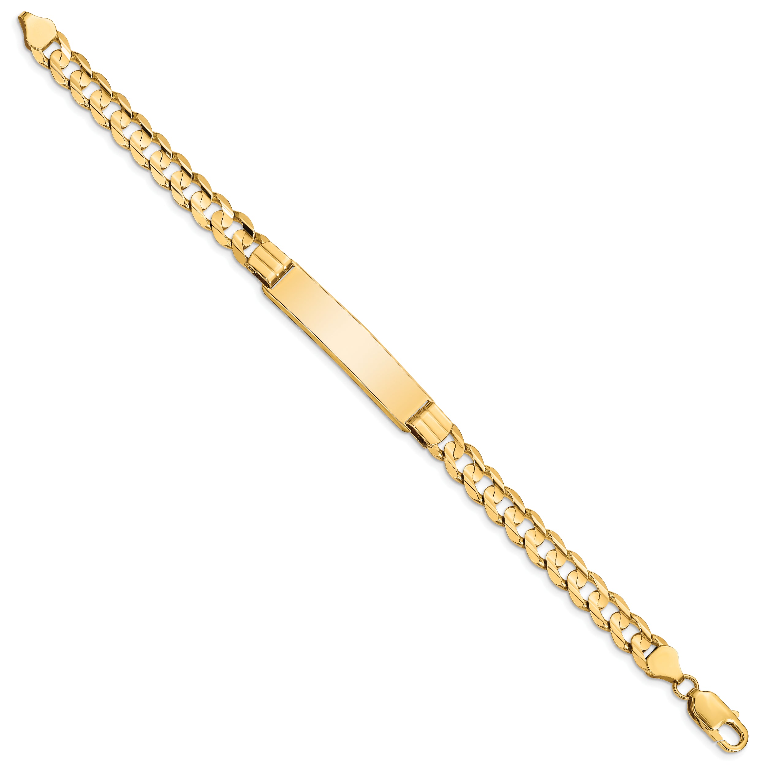 14K Curb Id Bracelet
