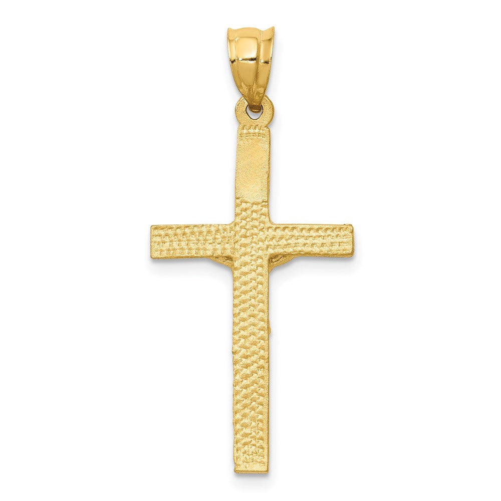 14k Crucifix Pendant