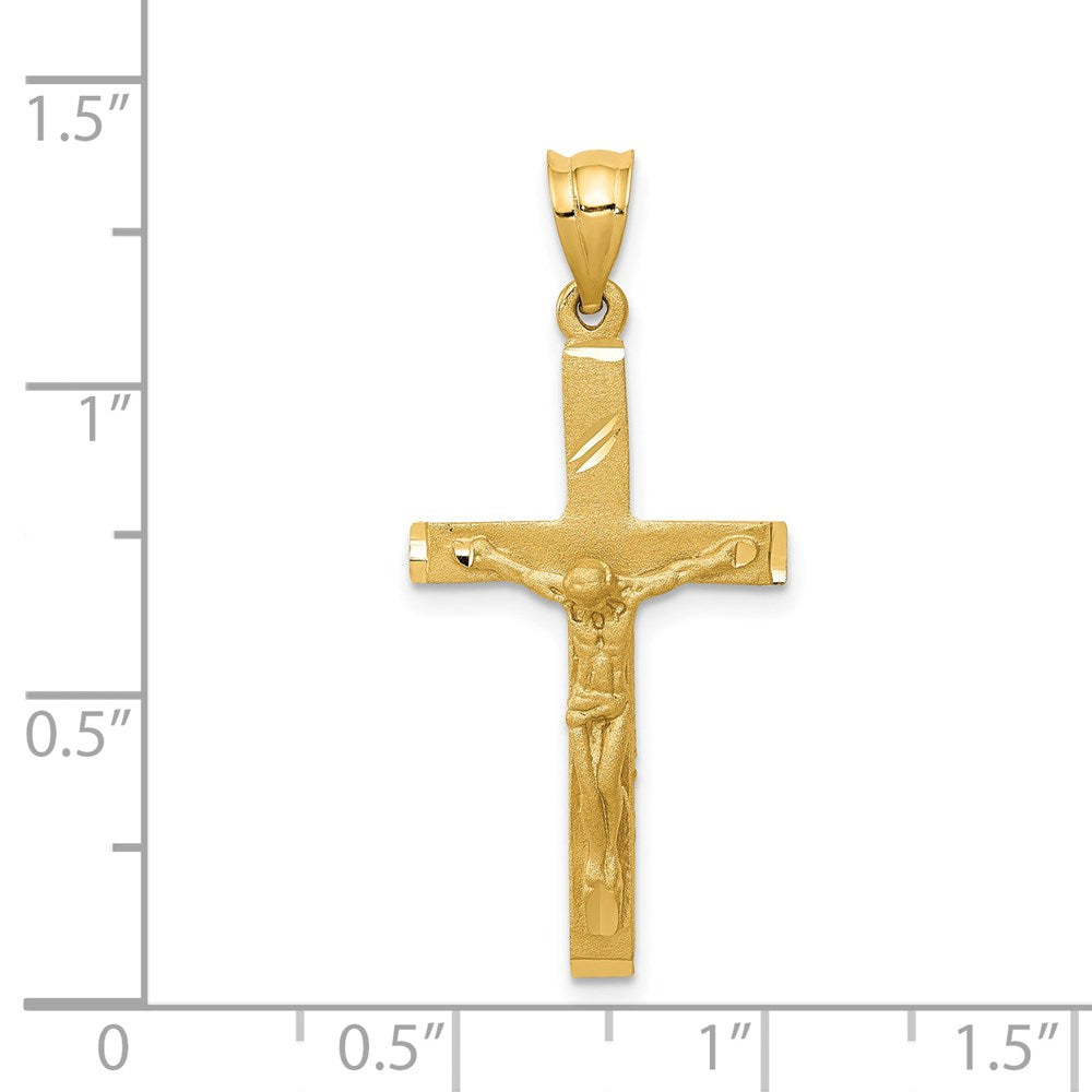 14k Crucifix Pendant