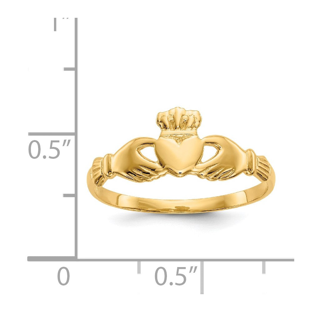 14k Claddagh Ring