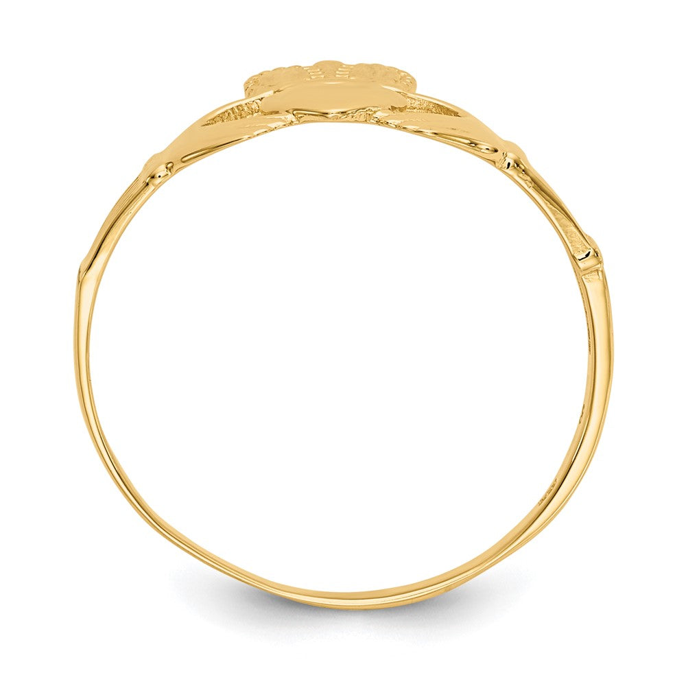 14k Ladies Claddagh Ring