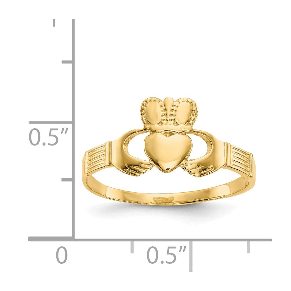 14k Ladies Claddagh Ring