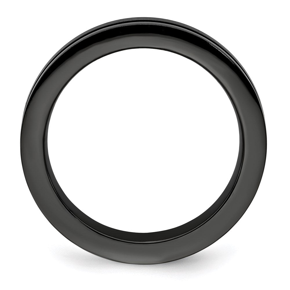 Edward Mirell Black Ti Anodized 4mm Band