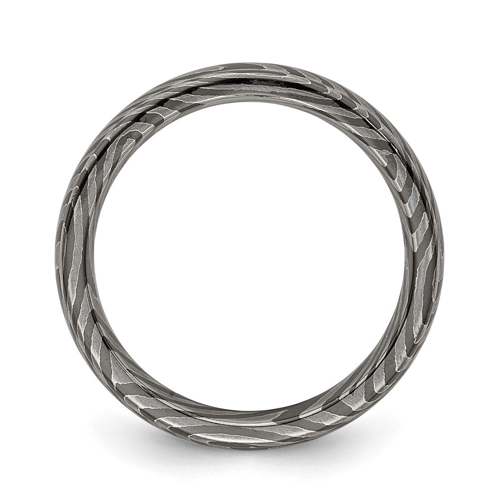 Edward Mirell Timoku Domed Ridged Edge 4mm Band